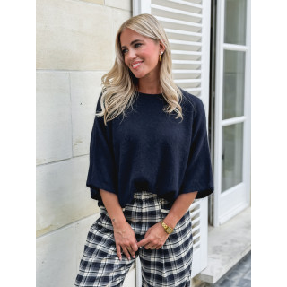 Pull India - Bleu marine