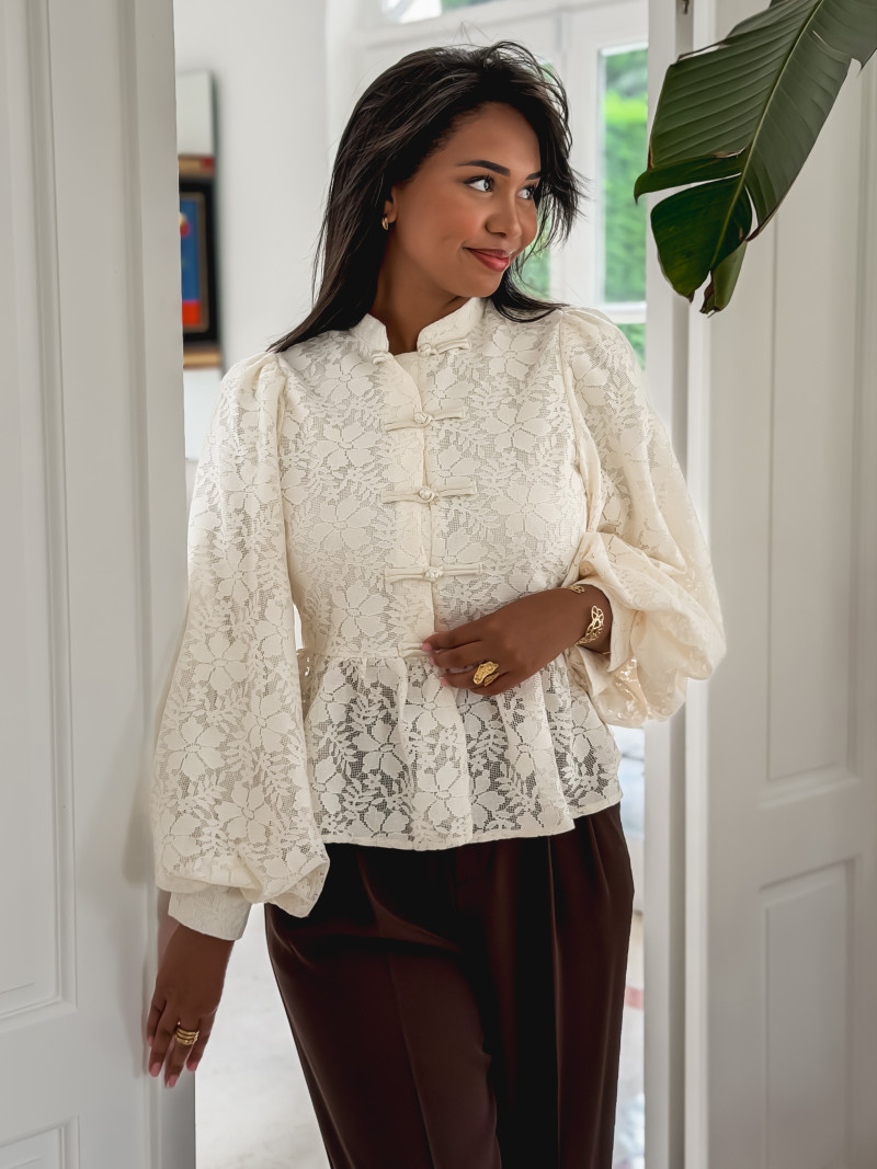 Blouse Aurore - Ecru