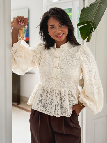 Blouse Aurore - Ecru