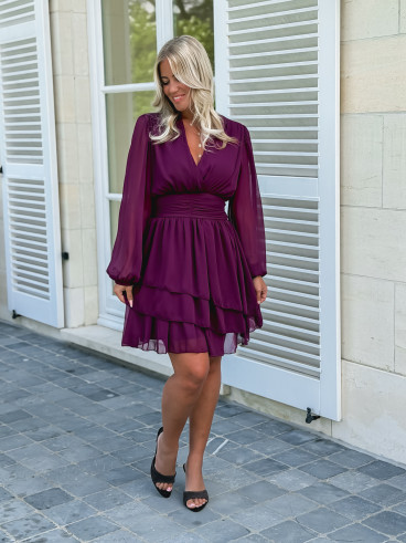 Robe courte Fruiti - Bordeaux Robe courte Fruiti - Bordeaux