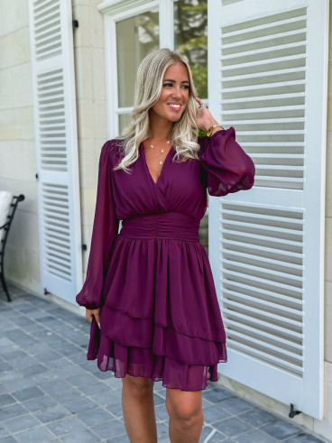 Robe courte Fruiti - Bordeaux Robe courte Fruiti - Bordeaux