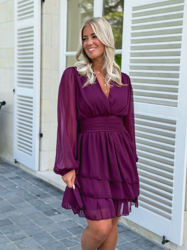 Robe courte Fruiti - Bordeaux Robe courte Fruiti - Bordeaux
