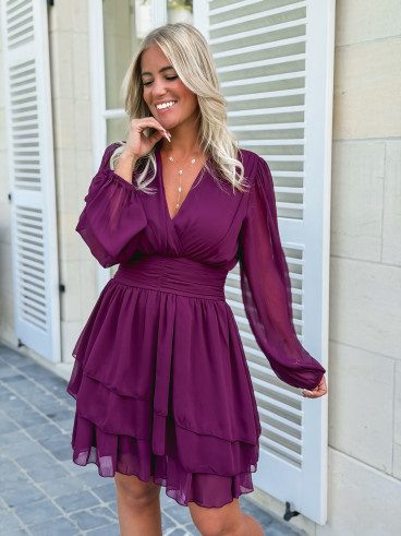 Robe courte Fruiti - Bordeaux Robe courte Fruiti - Bordeaux
