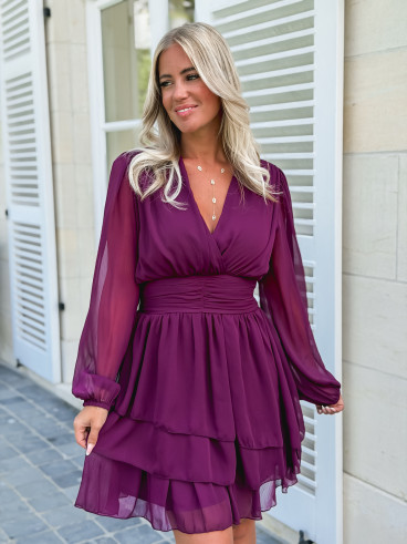 Robe courte Fruiti - Bordeaux Robe courte Fruiti - Bordeaux