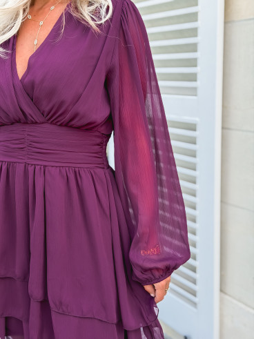 Robe courte Fruiti - Bordeaux Robe courte Fruiti - Bordeaux