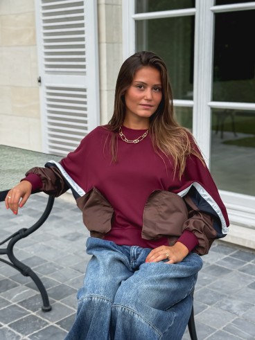 Pull Poliana - Bordeaux