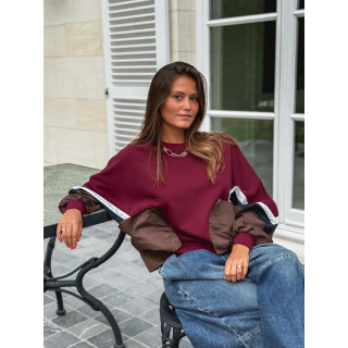 Pull Poliana - Bordeaux