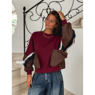 Pull Poliana - Bordeaux