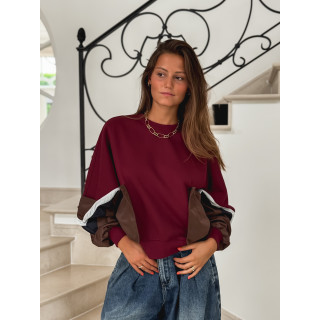 Pull Poliana - Bordeaux