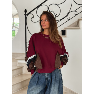 Pull Poliana - Bordeaux
