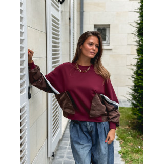Pull Poliana - Bordeaux