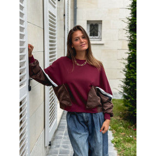 Pull Poliana - Bordeaux