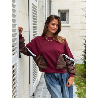 Pull Poliana - Bordeaux