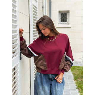 Pull Poliana - Bordeaux