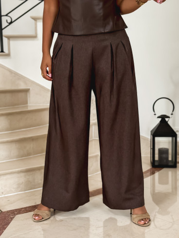 Pantalon Osana - Marron