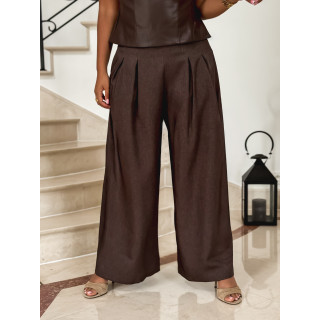 Pantalon Osana - Marron