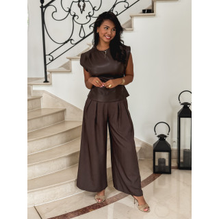 Pantalon Osana - Marron