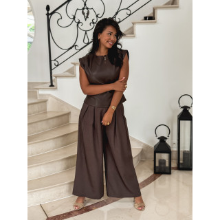 Pantalon Osana - Marron