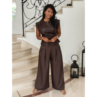 Pantalon Osana - Marron