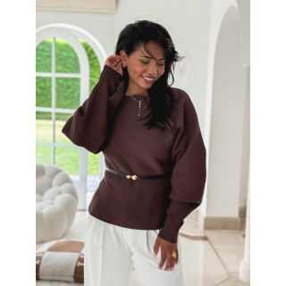 Pull Palmyre - Chocolat