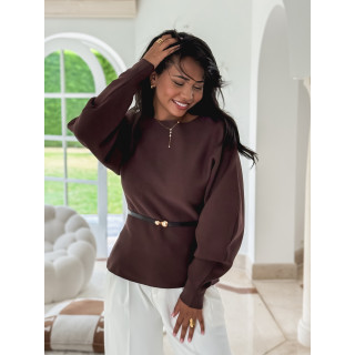 Pull Palmyre - Chocolat