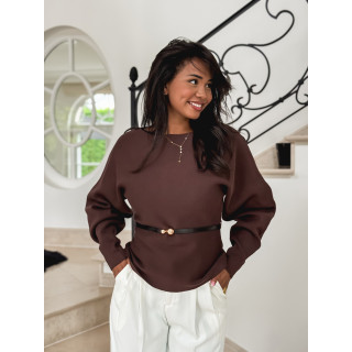 Pull Palmyre - Chocolat