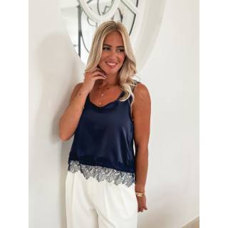 Blouse Cassidie - Bleu marine