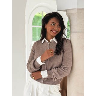 Gilet Ophélina - Taupe