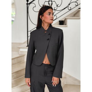 Blazer Joahna - Gris anthracite
