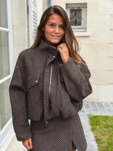 Veste Wilma - Chocolat Veste Wilma - Chocolat