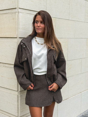 Veste Wilma - Chocolat Veste Wilma - Chocolat
