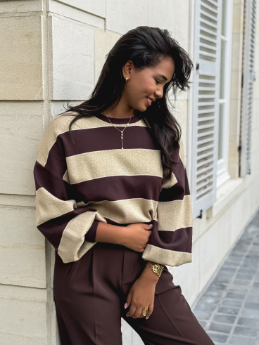 Pull Elya - Chocolat