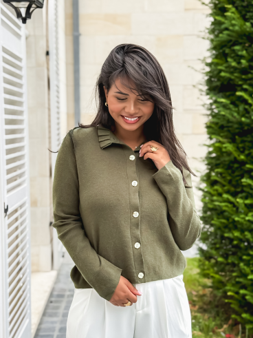 Gilet Brenda - Kaki