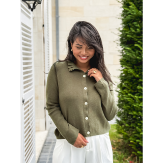 Gilet Brenda - Kaki