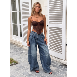 Corset Imma - Chocolat