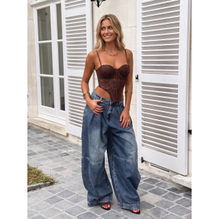 Corset Imma - Chocolat