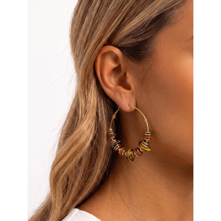 Boucles d'oreilles Lirielle - Doré