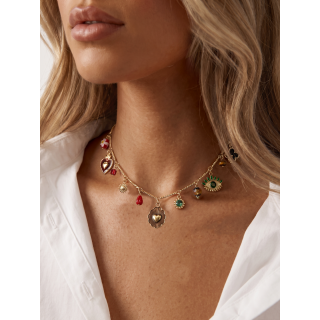 Collier Diva - Doré