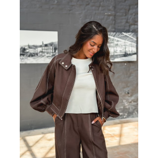 Veste Misaki - Chocolat
