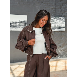 Veste Misaki - Chocolat