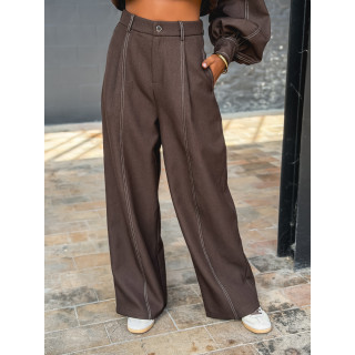 Pantalon Misaki - Chocolat