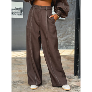 Pantalon Misaki - Chocolat