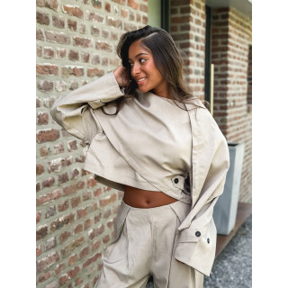 Veste cape Imperia - Beige