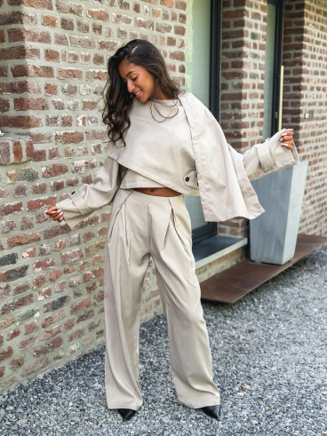 Veste cape Imperia - Beige