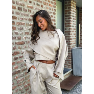 Veste cape Imperia - Beige