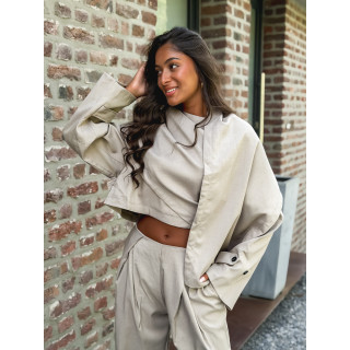 Veste cape Imperia - Beige