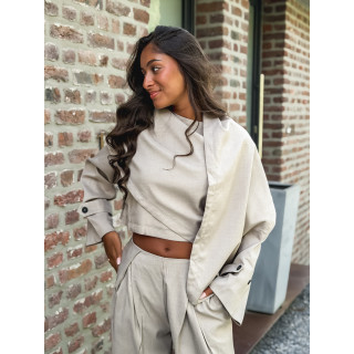 Veste cape Imperia - Beige