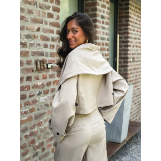Veste cape Imperia - Beige