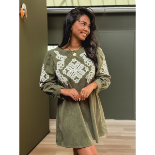 Robe Orphélie - Kaki