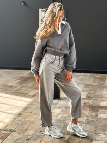 Jeans Ilanka - Gris foncé